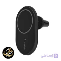 پایه نگهدارنده و شارژر بی سیم موبایل بلکین مدل WIC004btBK