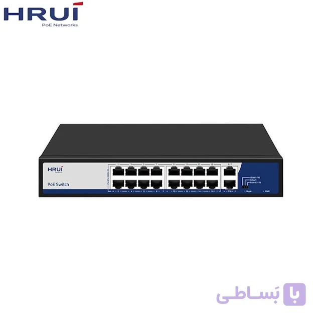 سوئیچ PoE اچ ار یو ای HRUI HR902-AF-162G-300
