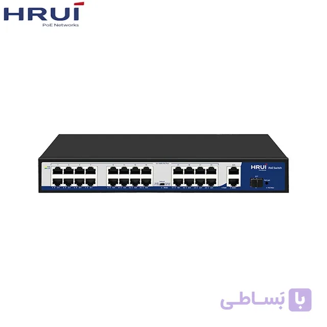 سوئیچ PoE اچ ار یو ای HRUI HR900-AF-2421GS-300