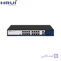 سوئیچ PoE اچ ار یو ای HRUI HR900-AFG-1622S-300