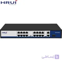 سوئیچ PoE اچ ار یو ای HRUI HR901-AF-1621GS-300