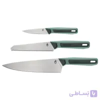 ست چاقوی آشپزی ۳ پارچه کمپینگ گربر مدل Gerber ComplEAT Knife Set