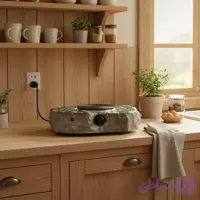 اجاق سنگی المنتی دفرمه طرح گلمرغی