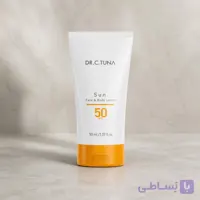 ضد آفتاب کرمی دکتر سی تونا SPF50 مناسب انواع پوست حتی حساس و چرب 50گرم محصول ترکیه