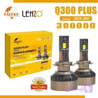 سلطان نور هدلایت اورجینال Q300 Pro Max لنزو Lenzo پایه H4 و H1