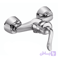 شیر توالت مدل قاجاری کروم (5 سال گارانتی)