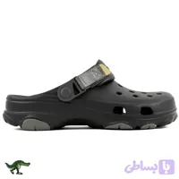 کراکس آل‌ترین مشکی بند طوسی | Crocs All Terrain