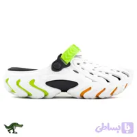 کراکس اکو ۲ مون‌برست سفید نئونی زنانه و مردانه | Crocs Echo II