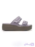 صندل کراکس بروکلین یاسی موکا زنانه | Crocs Brooklyn