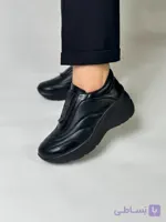 کفش زنانه راحتی شش سانت دوختی