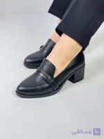 کفش زنانه دوکمر پنج سانت