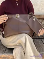 کیف زنانه جنس خارجی مدل شل روزمره