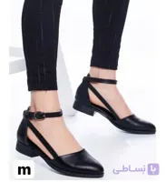 کفش زنانه پاشنه کوتاه مدل سارا