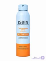 اسپری ضد آفتاب ایزدین Wet Skin SPF 50 | مناسب پوست خیس و خشک ۲۵۰ میلی‌لیتر
