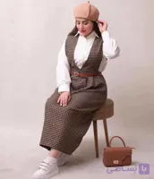 ست شومیز و سارافون پیردوپل سارین