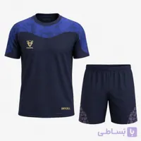ست پیراهن شورت ورزشی طرح مرال کمان رنگ سفید