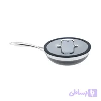تابه ووک 30 سانت لیزری عرشیا مدل SS622-3707 درب‌دار
