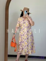 پیراهن زنانه مدل نسیم حانی گلی