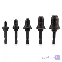 مجموعه 5 عددی پرچ کن دریلی سوپر استارز سایز 1/4F تا 3/4F