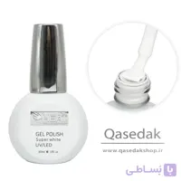 لاک ژل سفید  هیت HEAT 30ML ناخن