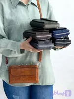 کیف اسپرت دوشی و دستی چرم طبیعی مدل طهماسب