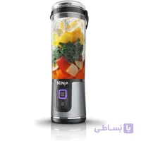 مخلوط کن شارژی نینجا مدل BC151 تک درب رنگ آبی