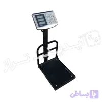 باسکول 180 کیلو تاشو گارددار نمایشگر استیل دو طرفه