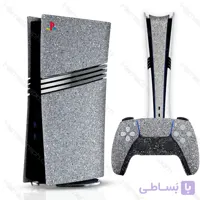 برچسب پلی استیشن 5 پرو طرح silver shine