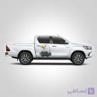 برچسب بدنه ماشین آفرود طرح the eagle