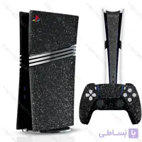 برچسب پلی استیشن 5 پرو طرح black shine