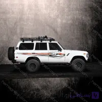 استیکر بدنه خودرو آفرود طرح land cruieser- 023