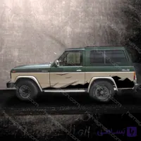 استیکر پاترول آفرودی طرح patrol 013