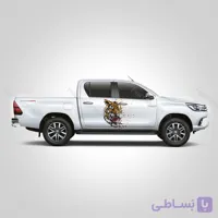 برچسب بدنه ماشین آفرود طرح tiger 3