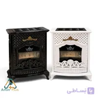 بخاری گازی شومینه24.000 سایلان افروز مدل حصیری