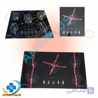 اجاق گاز صفحه شیشه جواهر افروز