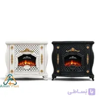 بخاری گازی شومینه30.000 سایلان افروزمدل حصیری