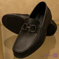 کالج  چرم مردانه کد CL20BK رنگ مشکی