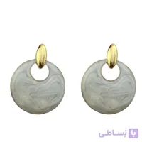 گوشواره زنانه میناکاری مدل دایره کد E010