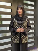 جلیقه وست سوزندوزی زنانه عطرا