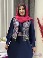 جلیقه سوزندوزی زنانه گلبهار