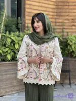 کت سوزندوزی زنانه مجلسی اطلس