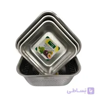 آبکش یونیک لایف مدل 004 مربع مجموعه چهار عددی