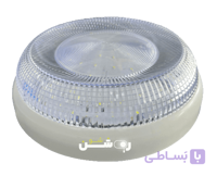 چراغ سقفی و دیواری سه بعدی 24 وات گرد مودی