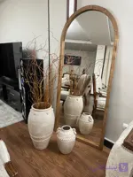 آینه و قاب چوبی مدل گنبدی قدی کد ۱۳۳۱