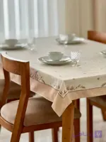 رومیزی مخمل شانل ضد لک طرح پرنده کد 547