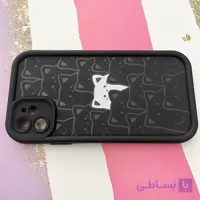 قاب گوشی iPhone 11 آیفون سولید طرح گربه کد 770
