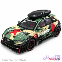ماکت فلزی آئودی RS6 سبز طرح Gumball 3000