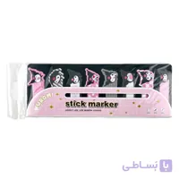 برچسب اسم مدل استیکی نوت 160 عددی طرح کرومی کد 8815