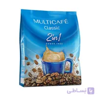 کافی میکس 2 در 1 بدون شکر مولتی کافه