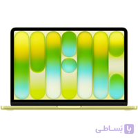 مک بوک نئو A18 Pro 8/512 مدل 2026 MHFE4 با گارانتی 18 ماهه شرکتی رنگ سیتروس
